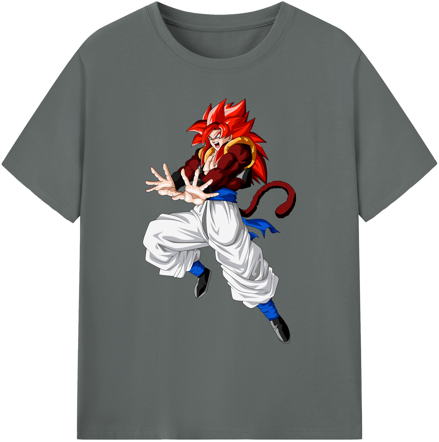 （画像用） ドラゴンボール 孫悟空（そん ごくう）Son Goku カカロット DRAGON BALL Kakarotto 綿100％ メンズ半袖Tシャツ｜肌触りやわらか＆通気性
